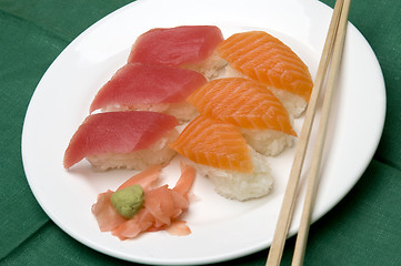 Image showing sushi food variety