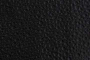 Image showing Black dotted fabric texture