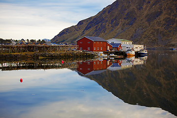 Image showing Norwegian rorbu