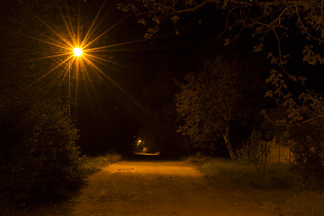 Image showing Night road