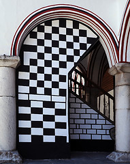 Image showing Detail of the Rila Monastery