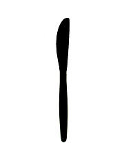 Image showing Silhouette of a knife
