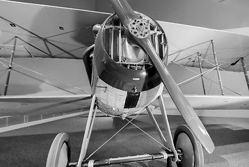 Image showing old plane on display