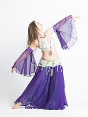 Image showing belly dancer woman