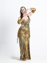 Image showing belly dancer woman