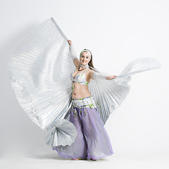 Image showing belly dancer woman