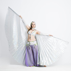 Image showing belly dancer woman