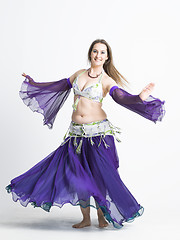 Image showing belly dancer woman