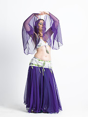 Image showing belly dancer woman