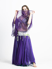 Image showing belly dancer woman