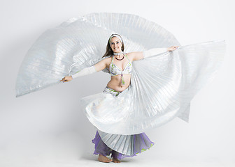 Image showing belly dancer woman