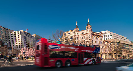 Image showing washington dc streets