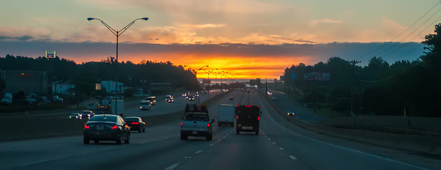 Image showing highway traffic