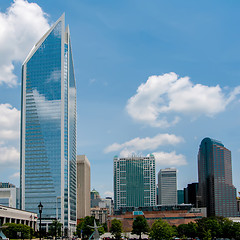 Image showing Uptown Charlotte, North Carolina Cityscape