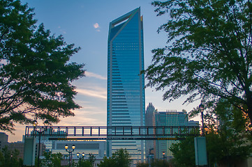 Image showing Uptown Charlotte, North Carolina Cityscape