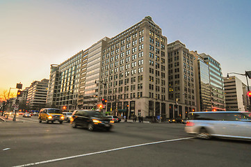 Image showing washington dc streets