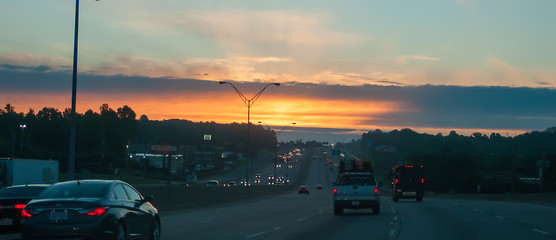 Image showing highway traffic