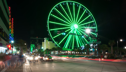 Image showing on the grand strand at myrtle beach