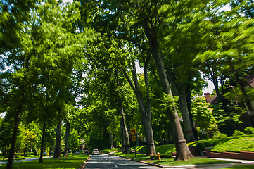 Image showing Beautiful scenic  road