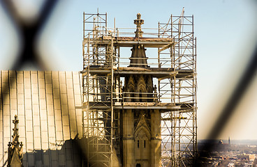 Image showing cathedral under construction