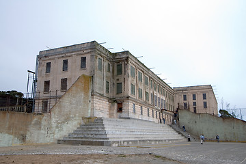 Image showing Exercise yard at Alcatraz