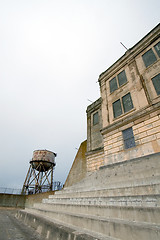 Image showing Exercise yard at Alcatraz