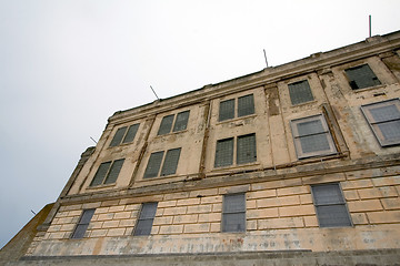 Image showing Exercise yard at Alcatraz