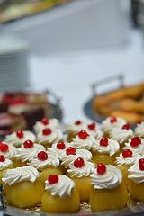 Image showing buffet food