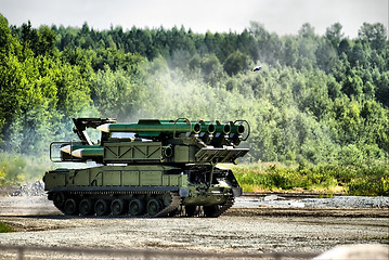Image showing mobile missile launcher