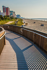 Image showing morning at  Myrtle Beach South Carolina