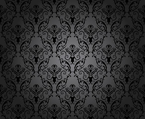 Image showing Damask seamless 