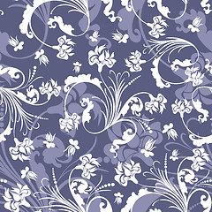 Image showing seamless floral pattern