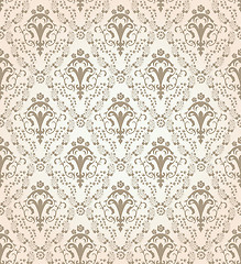 Image showing Damask seamless 