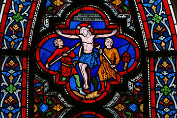 Image showing Jesus on the cross