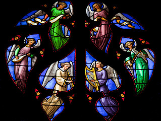 Image showing Angel choir