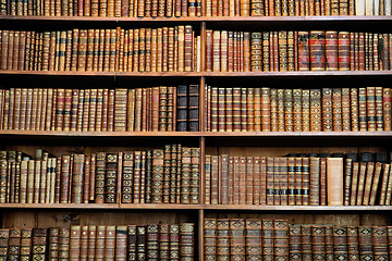 Image showing Antique books