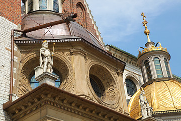 Image showing Wawel Cathedral in Krakow