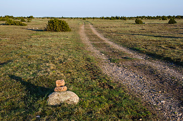 Image showing Marked trail