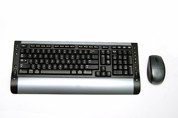 Image showing Wireless KeyBoard and mouse