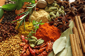 Image showing Herbs and spices