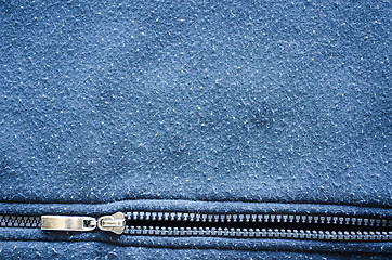 Image showing robe horizontal zipper fabric background 