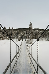 Image showing ski bridge