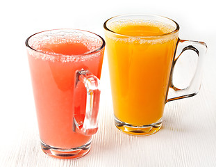 Image showing Freshly squeezed juice