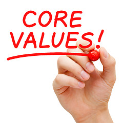 Image showing Core Values