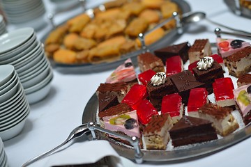 Image showing buffet food