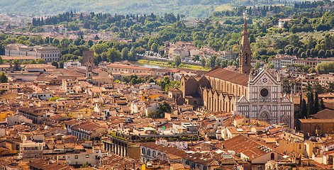 Image showing Florence panoramic view