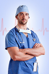 Image showing Male Surgeon