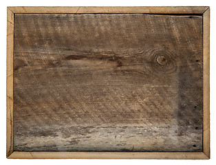 Image showing barn wood board