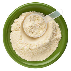 Image showing whey protein powder 