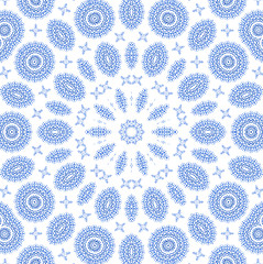 Image showing Abstract blue pattern